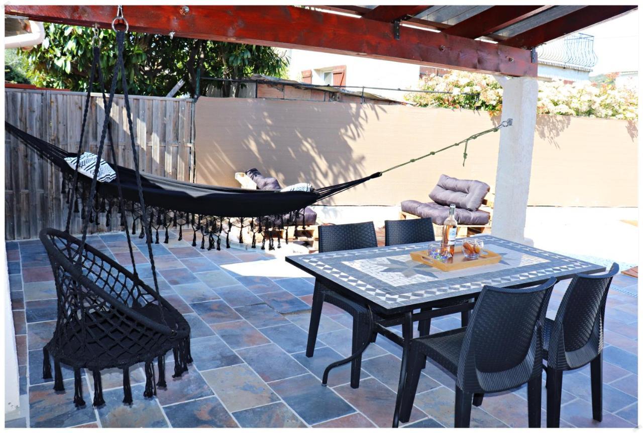 Superbe Glamping Avec Terrasse Privative 5Min Mer Cannes Exterior foto