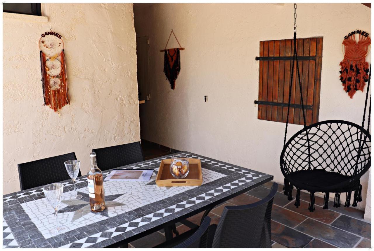 Superbe Glamping Avec Terrasse Privative 5Min Mer Cannes Exterior foto
